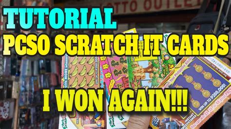 how to win in scratch it pcso